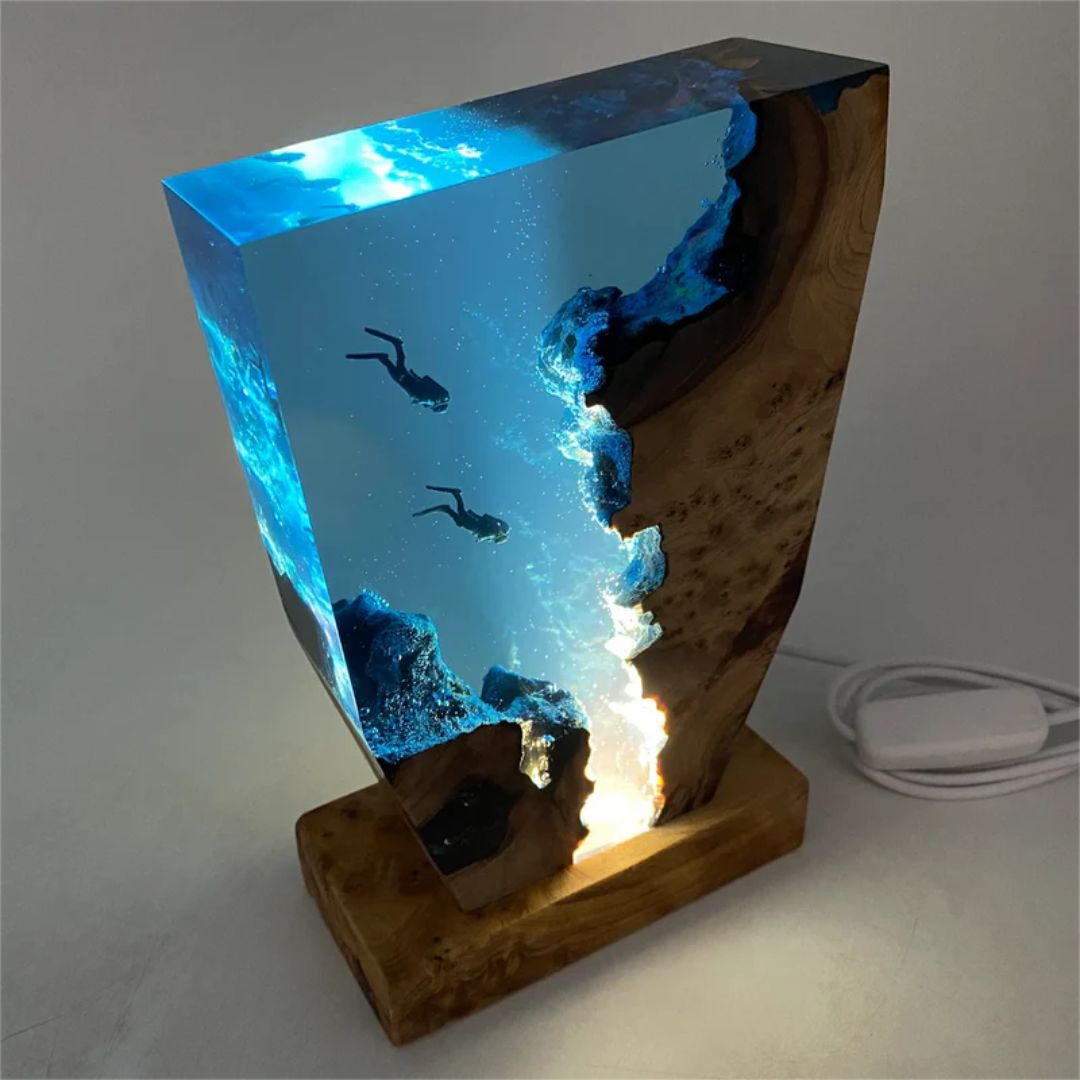 SeabedResin Light | Duik in Ozeanischer Eleganz
