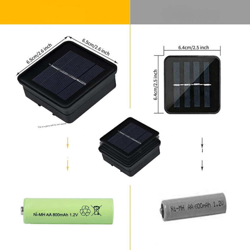 Frendorf | Marokkanische wasserdichte Solar-Lichterkette, l 12 Meter, 100 LED-Lampen, l 8