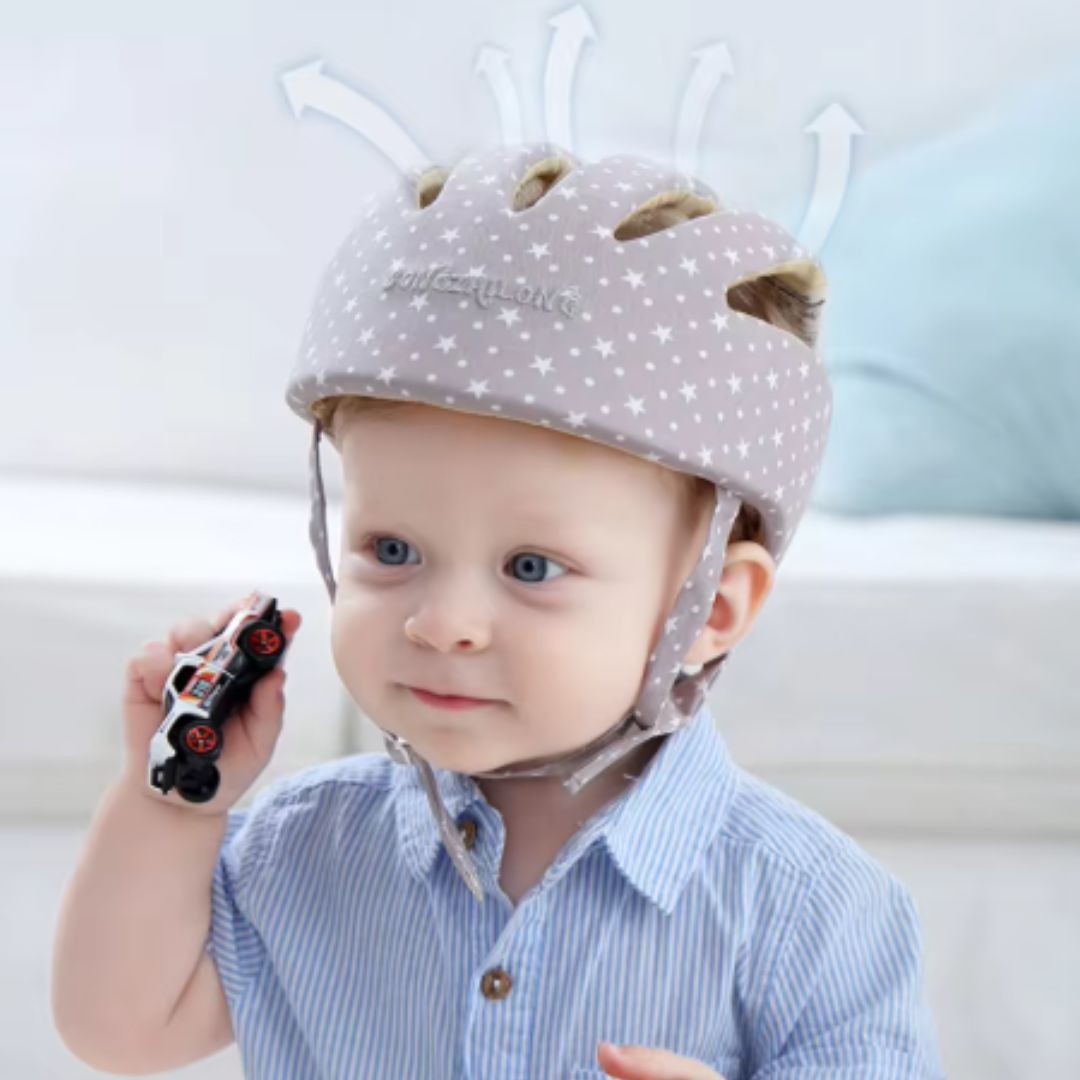 Frendorf | Babykopfschutz Helm – Weicher und Atmungsaktiver Schutzhelm für Babys