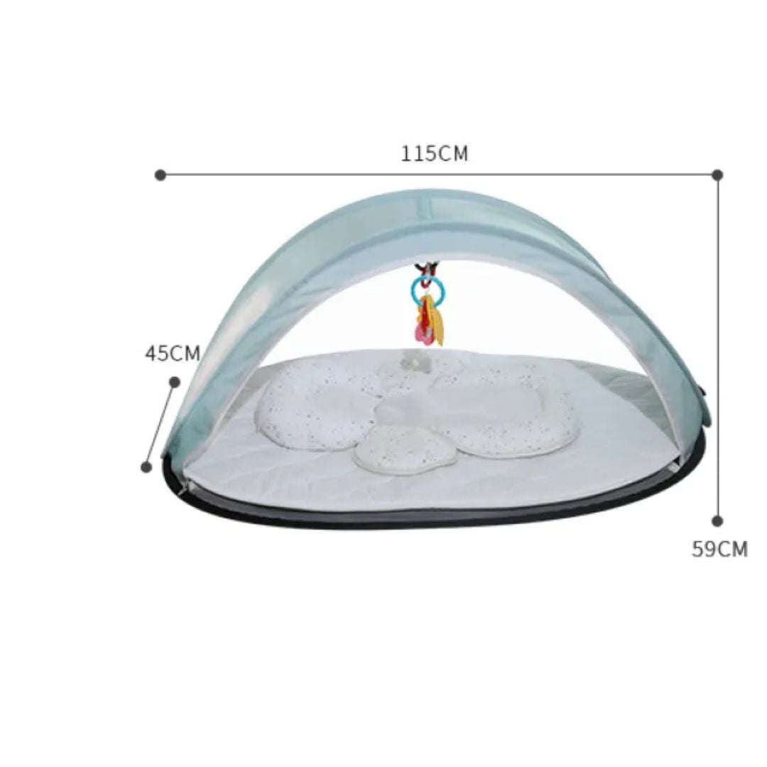 Frendorf | Baby Moskito-Netz – Zusammenklappbares Baby Reisebett und Schutznetz