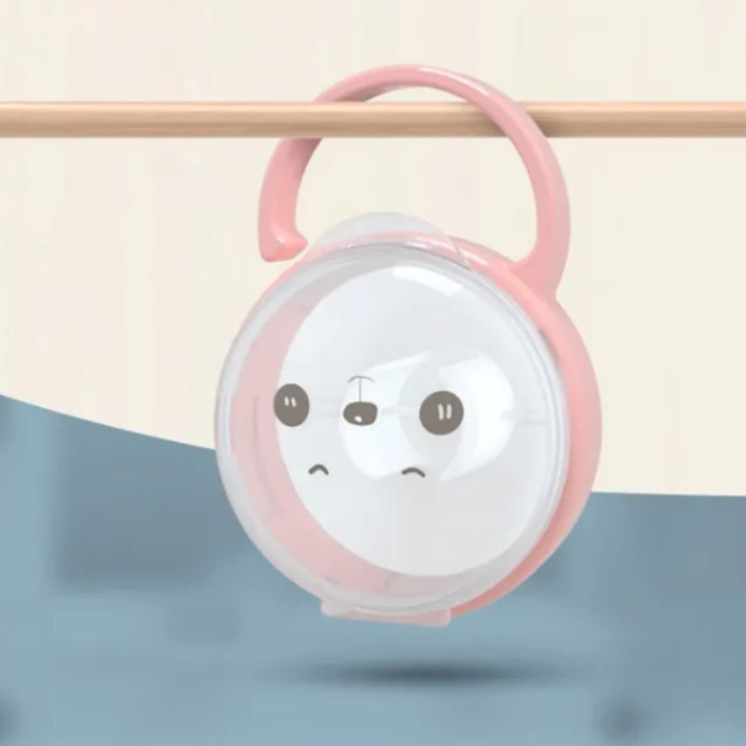 Frendorf | Baby Schnuller mit Schutzkappe – Beruhigungssauger im Süßen Bären-Design