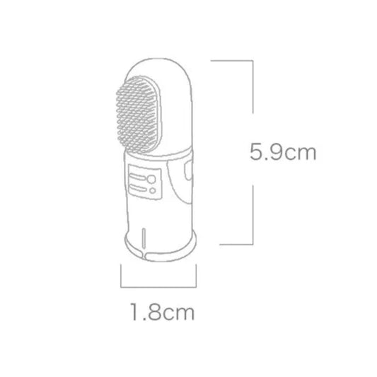 Frendorf | Baby Fingerzahnbürste aus Silikon – Weiche Zahnbürste für Babys & Kleinkinder
