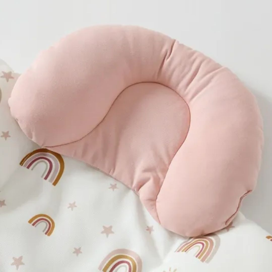 Frendorf | Baby Sitzverkleinerer mit Kopfstütze – Weiches Kissen für Babyschale & Kinderwagen