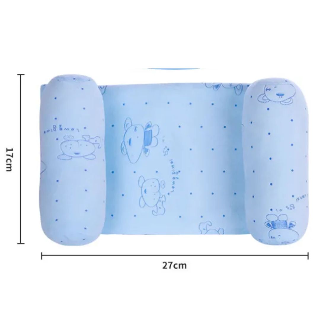 Frendorf | Baby Schlaflagerungskissen Set – Atmungsaktives Anti-Roll-Kissen