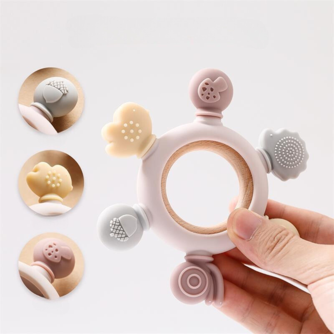 Frendorf | Baby Spielzeug aus Holz und Silikon fürs Zahnen