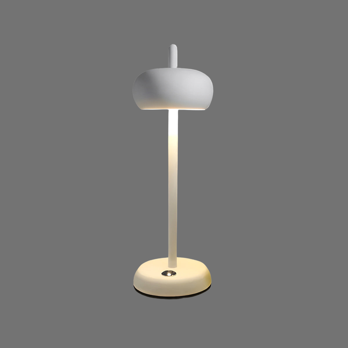 Frendorf | NovaGleam Minimalist Tischleuchte | Kabellos | LED-Licht | Dekoration für Zuhause