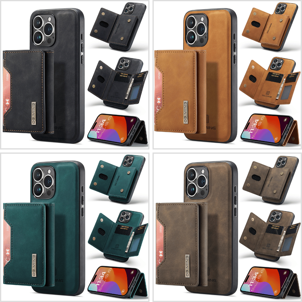 Frendorf | FlexiCover 2-in-1 iPhone-Hülle mit Abnehmbarer Brieftasche | Schützt & Organisiert | Hochwertiges Design