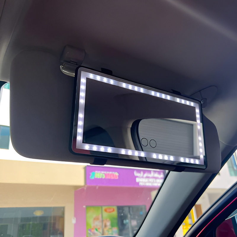 Frendorf | AutoGlow Mirror - Verleihen Sie sich selbst einen Schönheitsschub, sogar als Beifahrer