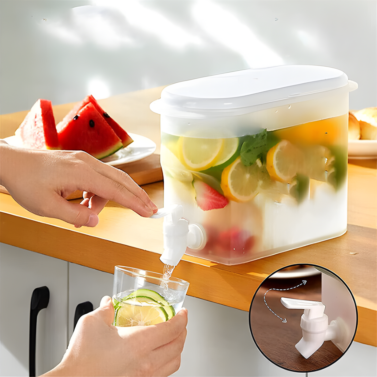 Frendorf |  ChillTap – Erfrischung aus dem Kühlschrank, ohne Kleckern