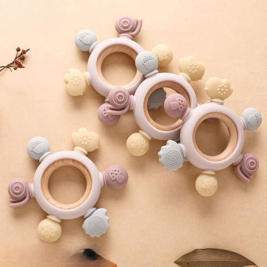 Frendorf | Baby Spielzeug aus Holz und Silikon fürs Zahnen