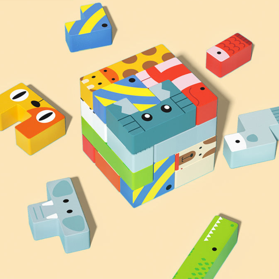 Frendorf | Tetris Puzzle Spiel aus Holz