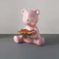 Frendorf | 3D Harz Bärenfigur Dekorativer Tablett