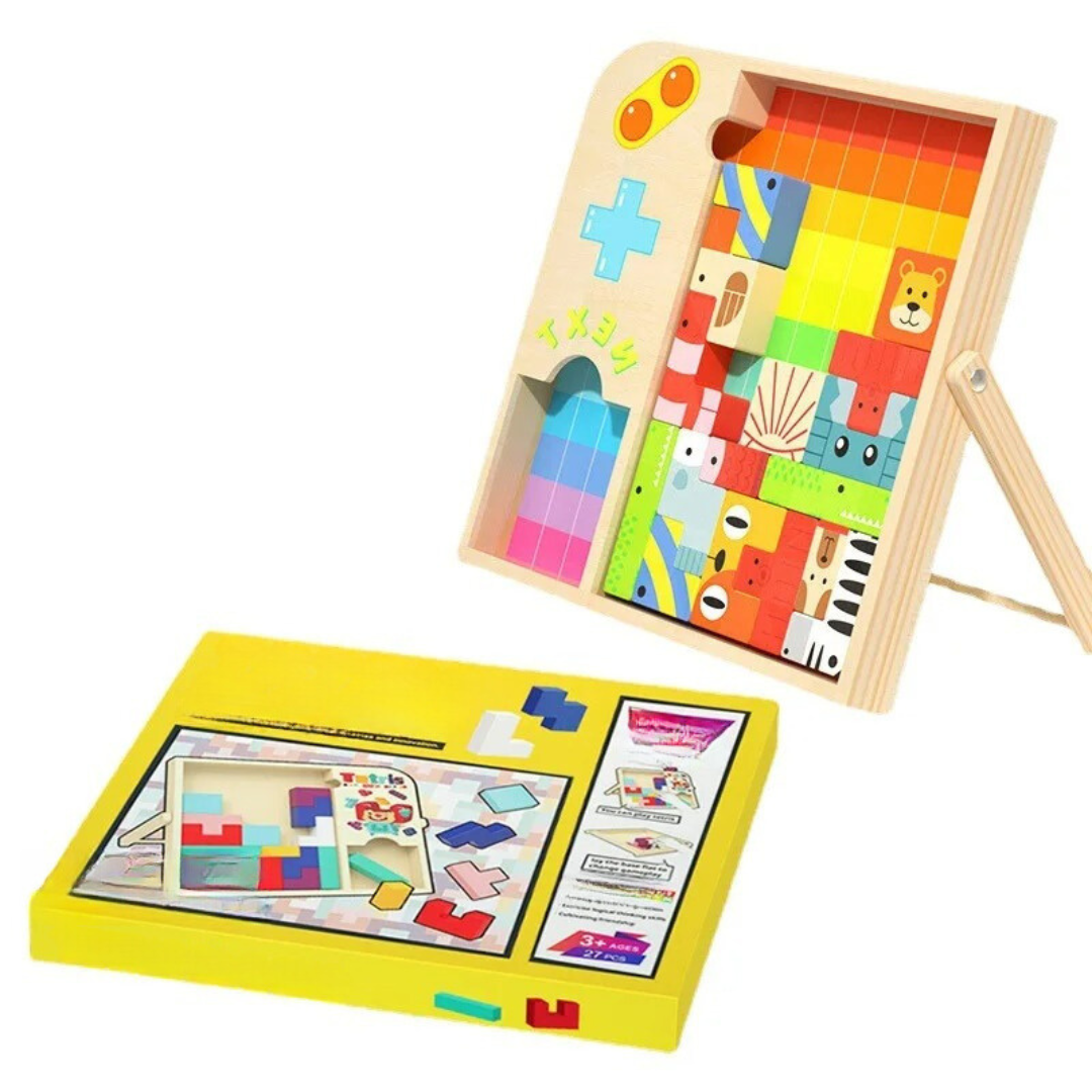 Frendorf | Tetris Puzzle Spiel aus Holz