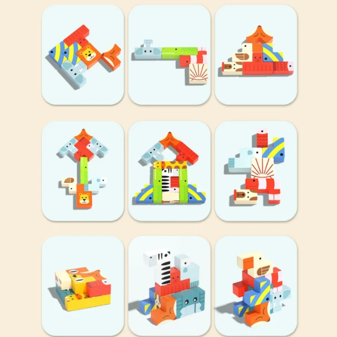 Frendorf | Tetris Puzzle Spiel aus Holz