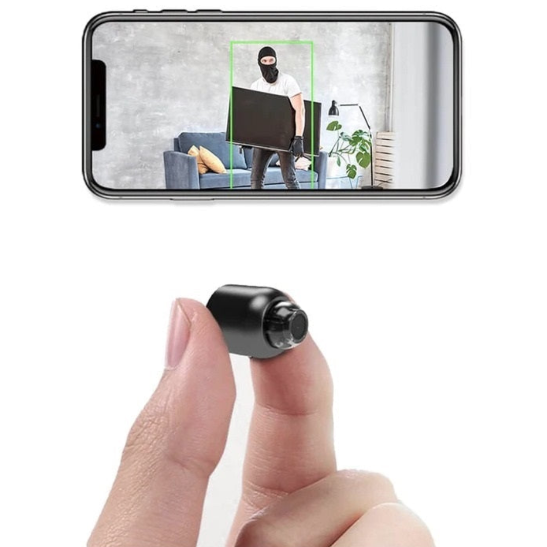 Frendorf | SafeCam Compact WiFi Überwachungskamera | Kabellos | Nachtsicht | Bewegungserkennung