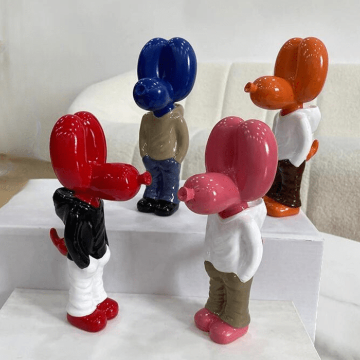Frendorf | Welpe moderne Ballonhunde-Skulptur