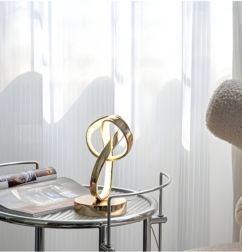 Frendorf | Ring - schlanke, moderne Tischlampe