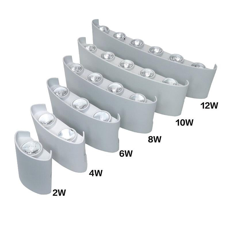 Moderne Wasserdichte LED Wandleuchte für Innen und Außen | Stilvolle und Energieeffiziente Beleuchtung