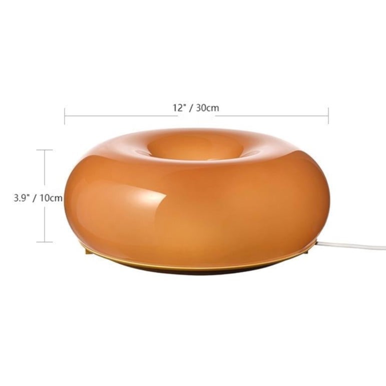 Frendorf | Bauhaus Donut Wandlampe & Tischlampe