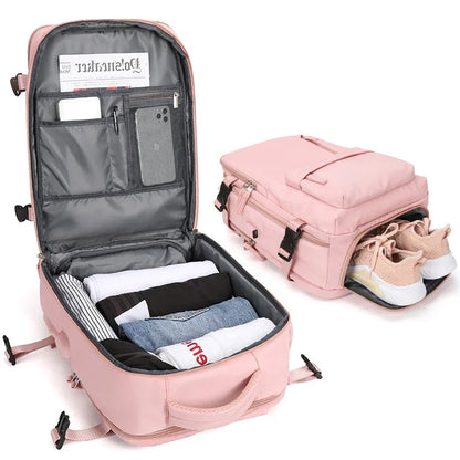 Frendorf | Reise-Hangepäcks-Rucksack mit Schuhfach