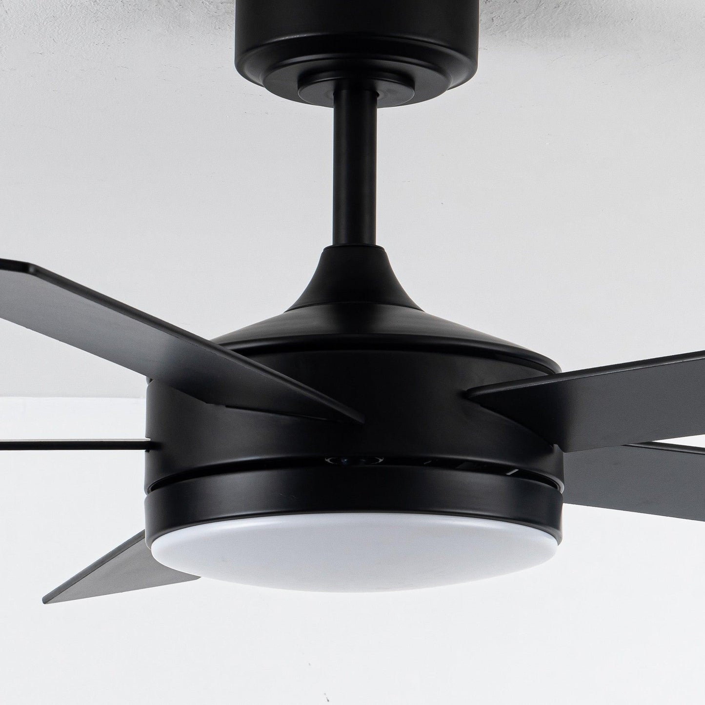 Vaczon 48" 5 Blätter Industrie DC Motor Deckenventilator mit LED-Beleuchtung und Fernbedienung