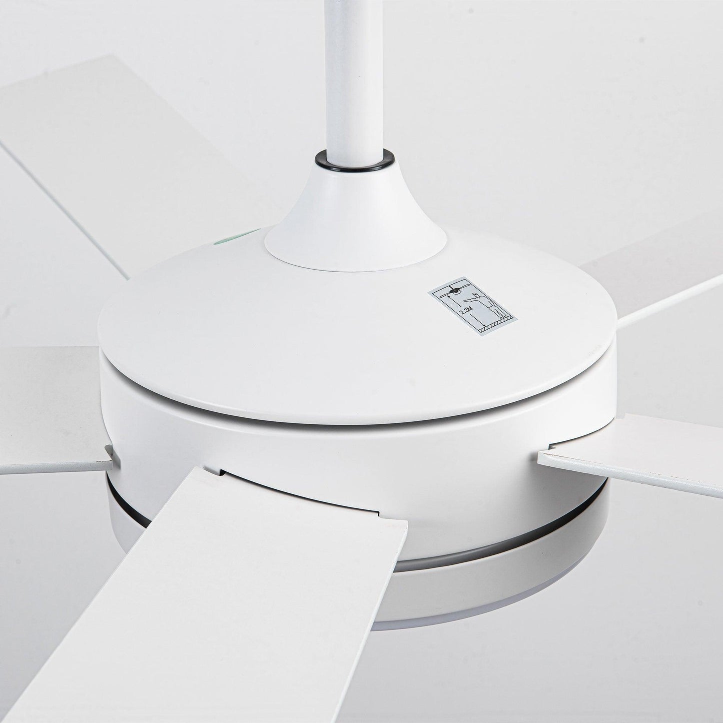 Vaczon 48" 5 Blätter Industrie DC Motor Deckenventilator mit LED-Beleuchtung und Fernbedienung