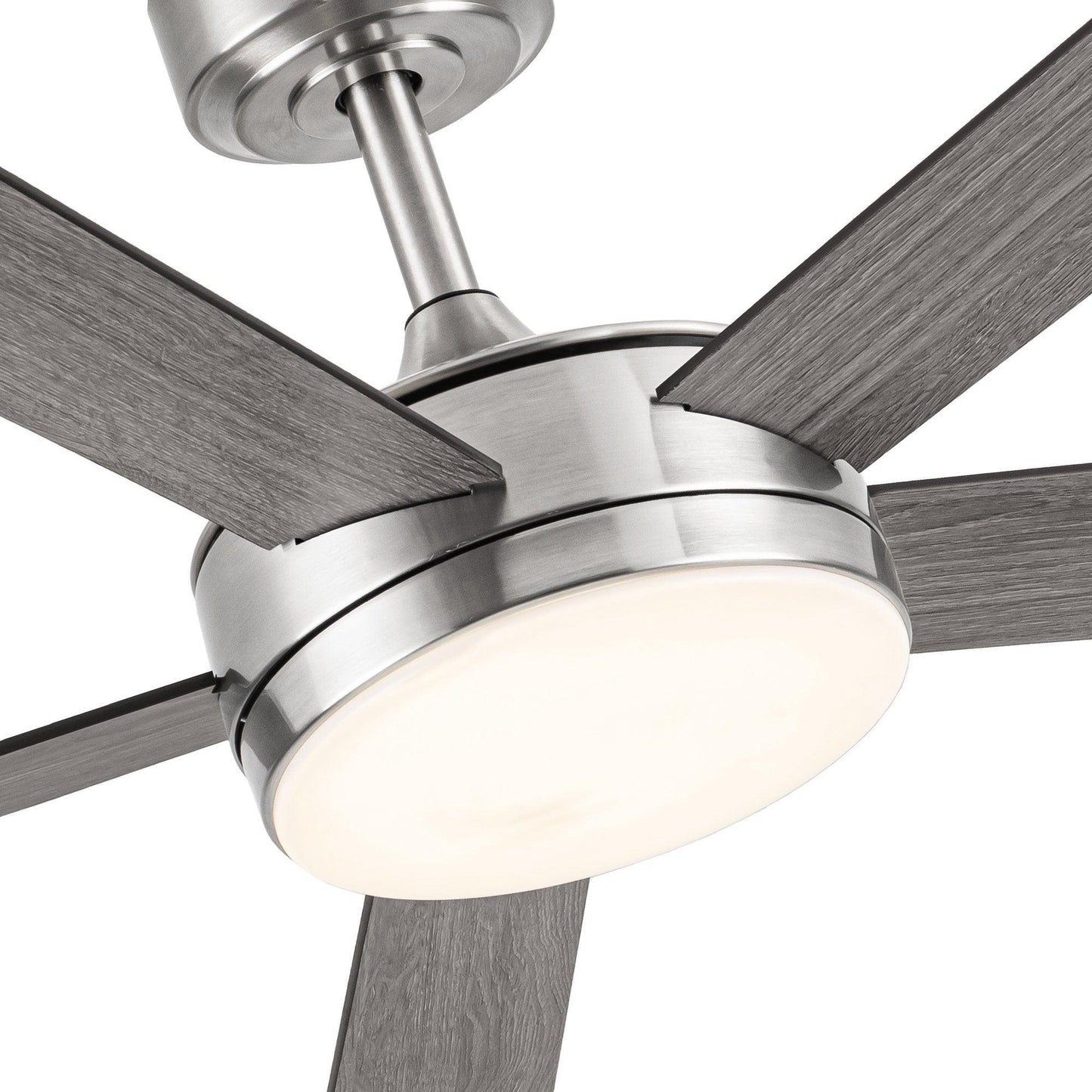 Vaczon 48" 5 Blätter Industrie DC Motor Deckenventilator mit LED-Beleuchtung und Fernbedienung