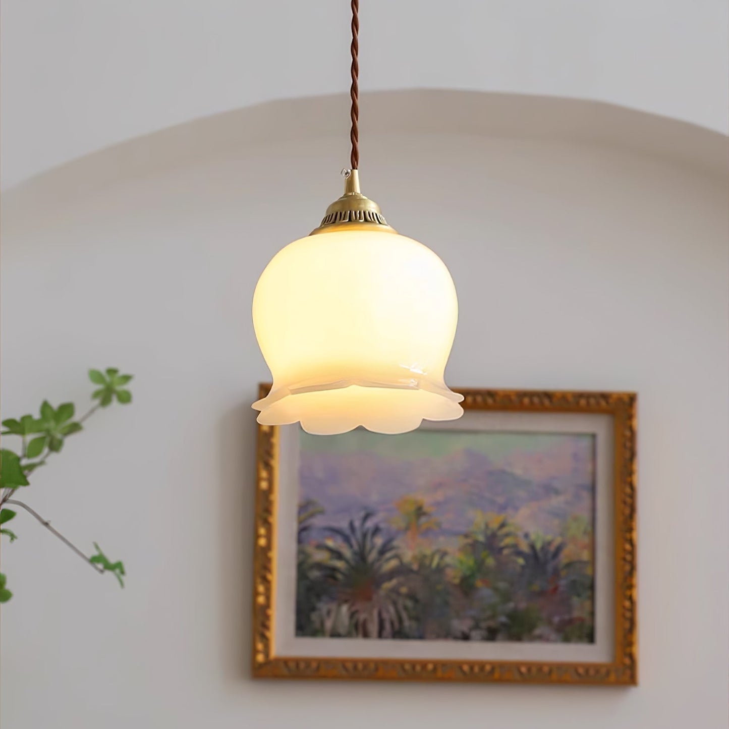 Frendorf | Bloomelia Talblume Pendelleuchte | Blütenförmiges Design | Elegante Beleuchtung für Zuhause