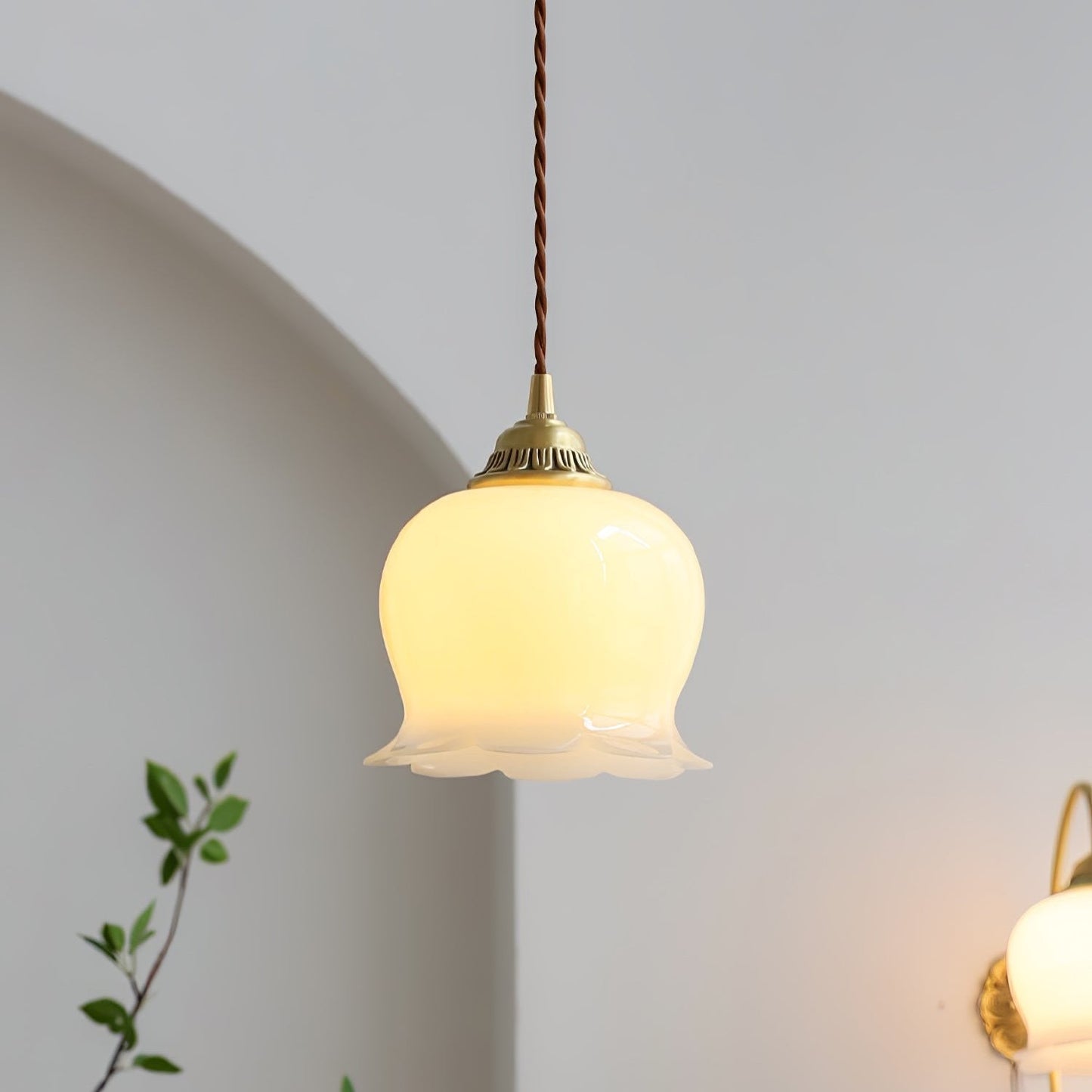 Frendorf | Bloomelia Talblume Pendelleuchte | Blütenförmiges Design | Elegante Beleuchtung für Zuhause