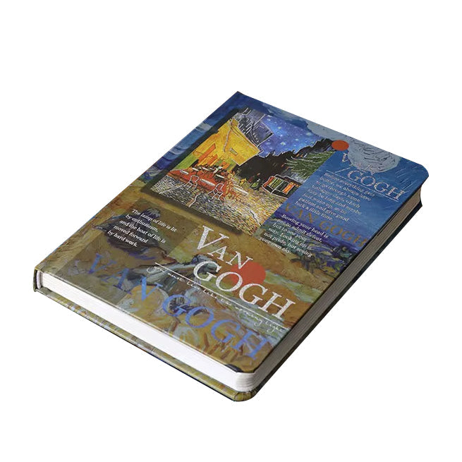 Frendorf | Van Gogh Monet Fancy Berühmte Malerei Hardcover Journal Notizbuch 98 Blätter