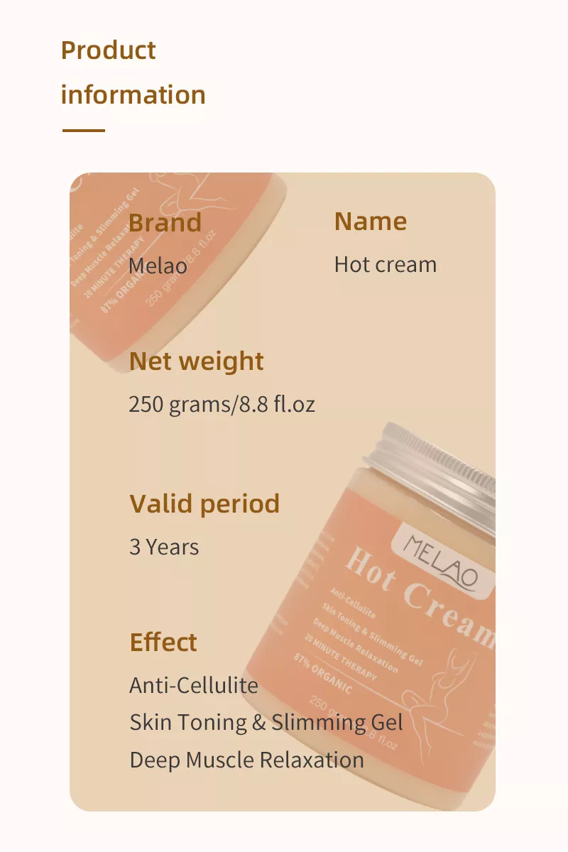 Frendorf | Ultimative Formcreme – steigert die Fettverbrennung – reduziert Cellulite – 500 ml – Wanduhr
