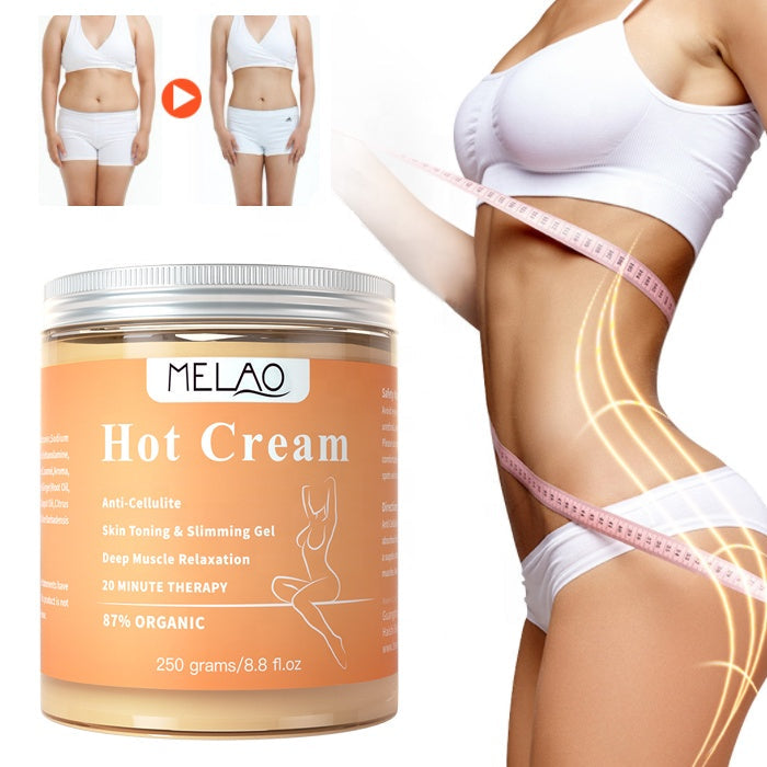 Frendorf | Ultimative Formcreme – steigert die Fettverbrennung – reduziert Cellulite – 500 ml – Wanduhr
