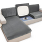 Frendorf | Velvet Sofabezug - Glatter Ultra-Stretch Sofabezug