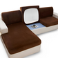 Frendorf | Velvet Sofabezug - Glatter Ultra-Stretch Sofabezug