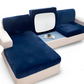 Frendorf | Velvet Sofabezug - Glatter Ultra-Stretch Sofabezug