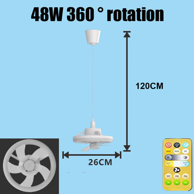 Deckenventilator mit Licht - FanLite - Multifunktional - Mühelose Eleganz