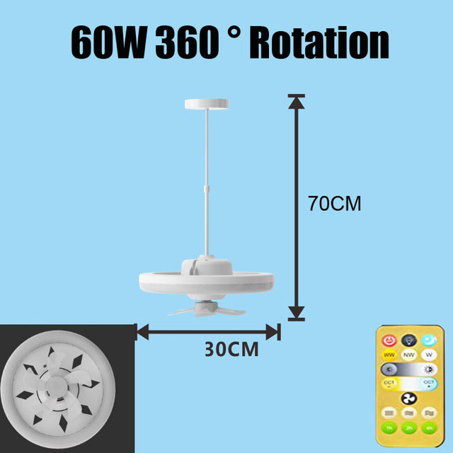 Deckenventilator mit Licht - FanLite - Multifunktional - Mühelose Eleganz