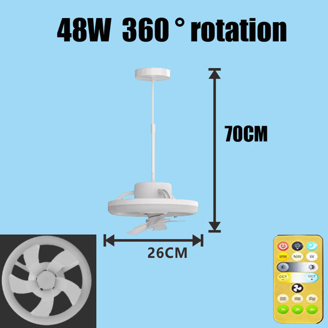 Deckenventilator mit Licht - FanLite - Multifunktional - Mühelose Eleganz
