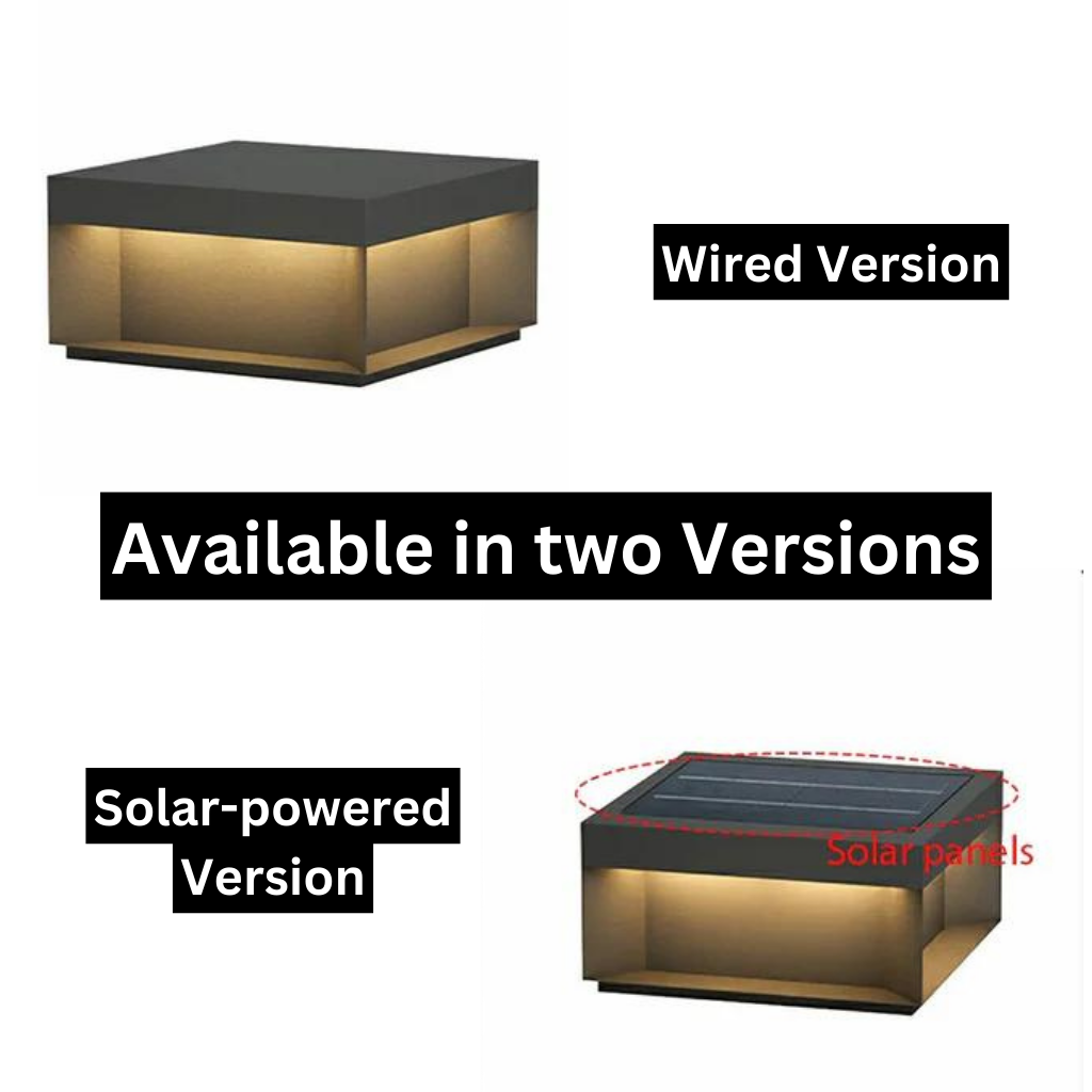 Frendorf | SolaraPost Solar Außenpfostenleuchte | LED Gartenbeleuchtung | Energieeffizient | Wasserdicht | Dekorative Außenbeleuchtung für Garten & Terrasse