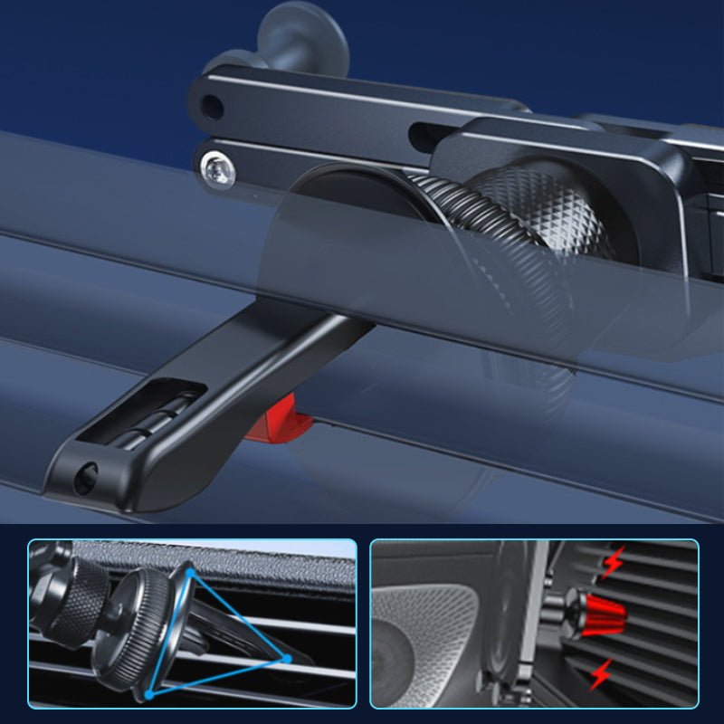 Frendorf | Verstelbare Draaibare Auto Telefoonhouder - Universele Smartphone Ondersteuning voor Auto