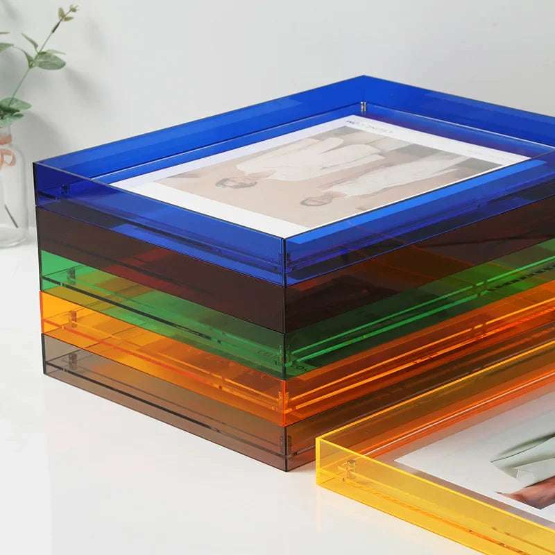 Transparenter Acryl-Foto-Rahmen