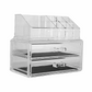 Transparenter Makeup Organizer