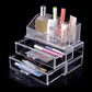 Transparenter Makeup Organizer