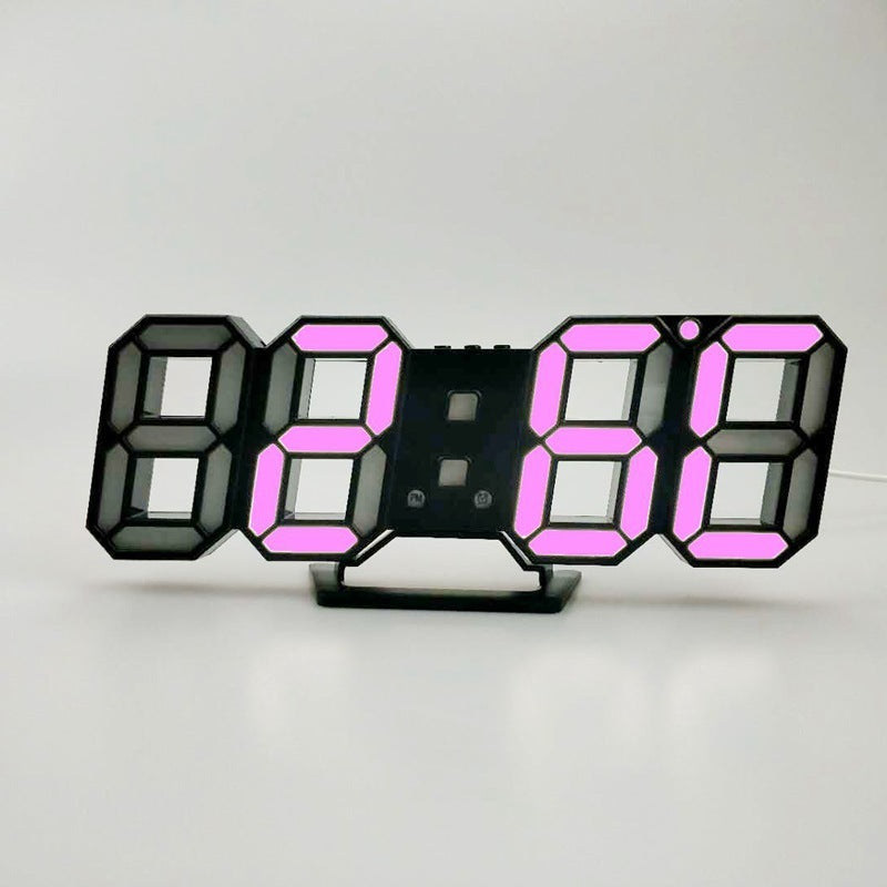 3D LED Digitale Alarmuhr