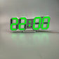 3D LED Digitale Alarmuhr