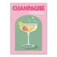 Bunte Cocktails Leinwand Poster