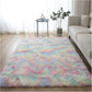 Pastell Regenbogen Batik Teppich