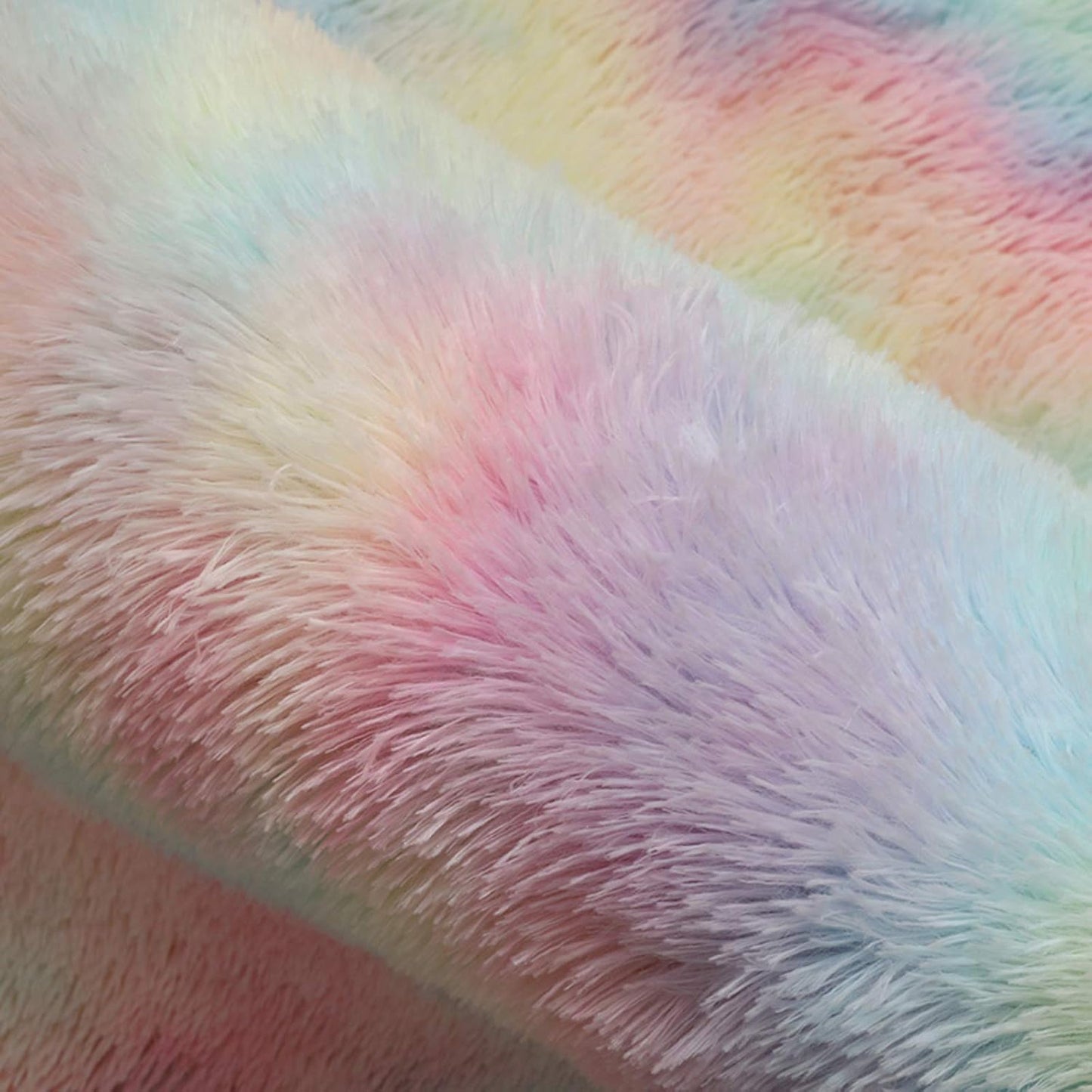 Pastell Regenbogen Batik Teppich