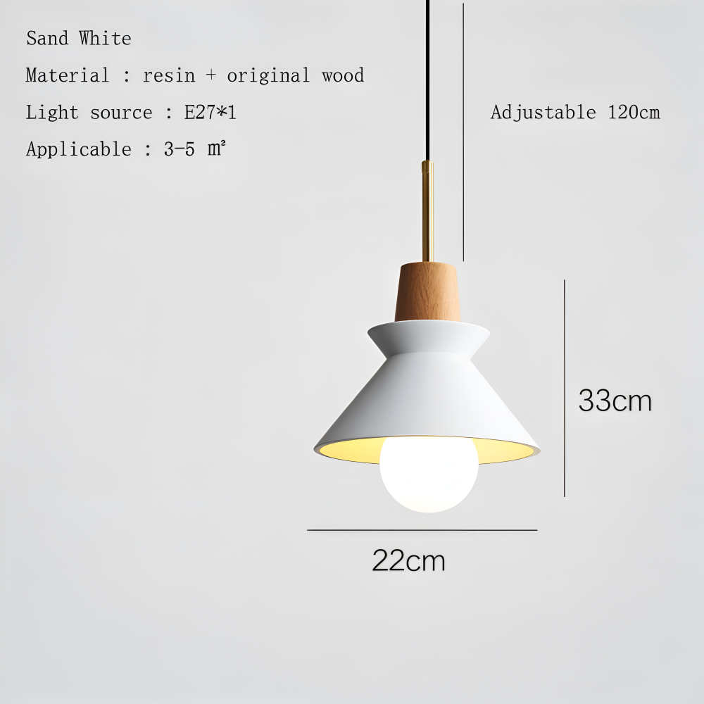 Frendorf | Vibrant Macaron Hängeleuchte - Nordisch moderne Hängeleuchten