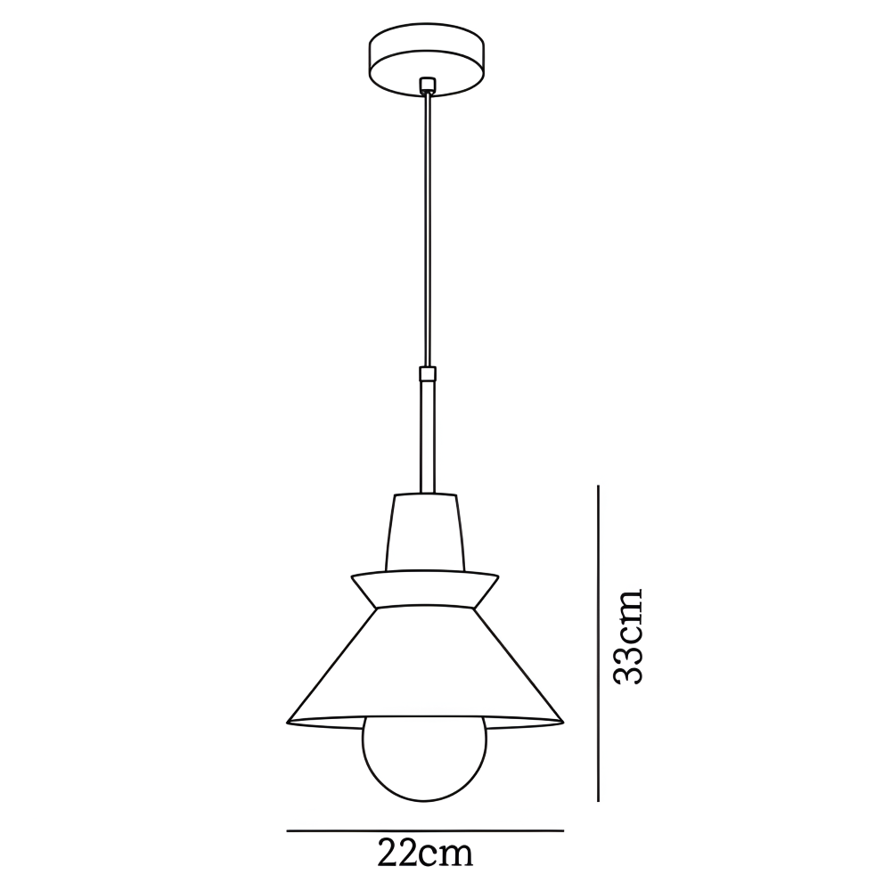 Frendorf | Vibrant Macaron Hängeleuchte - Nordisch moderne Hängeleuchten